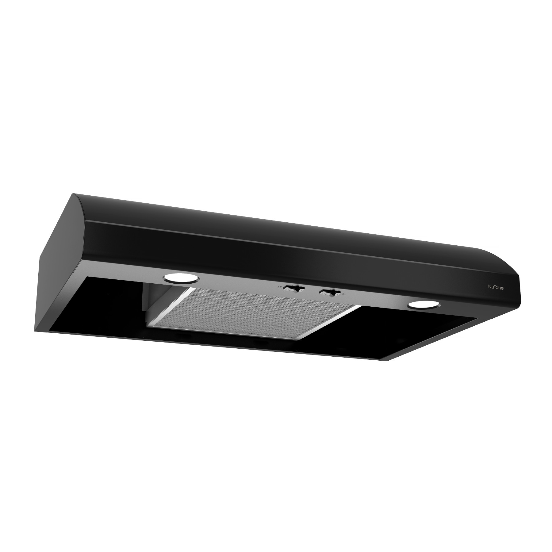 30 inch under cabinet range hood black