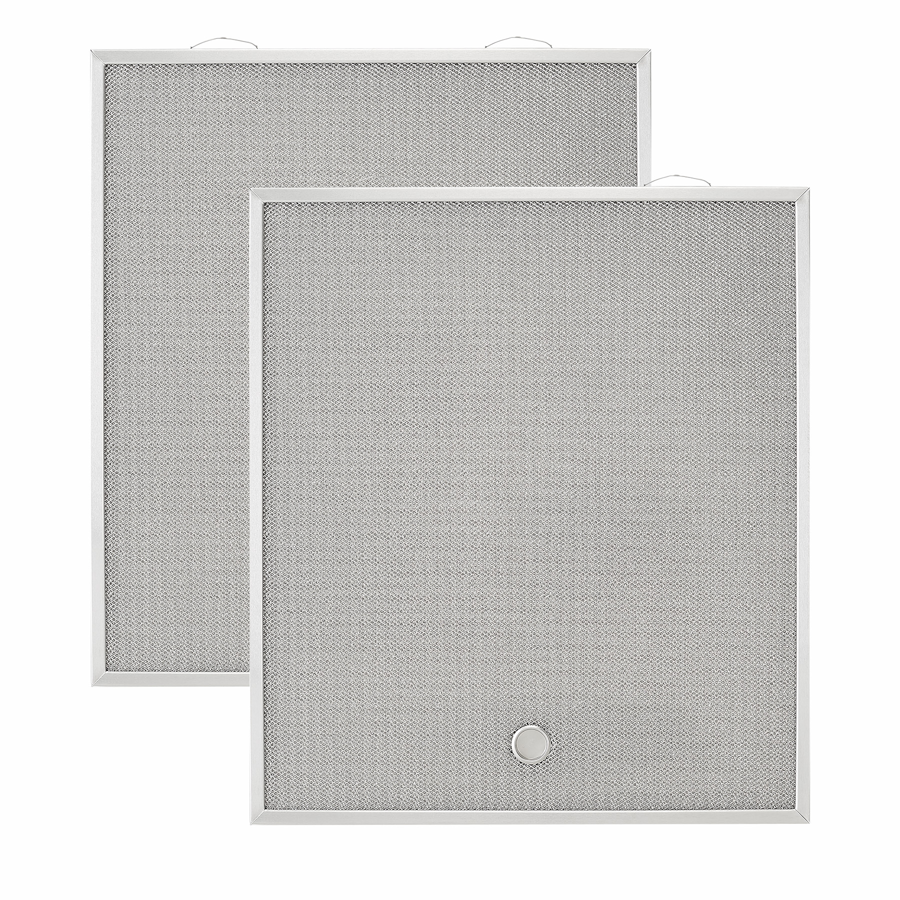 Broan-NuTone® Genuine Replacement Aluminum Filter for Range Hoods, 15-3/4" X 13-7/8", Fits Select Models, (2-Pack)