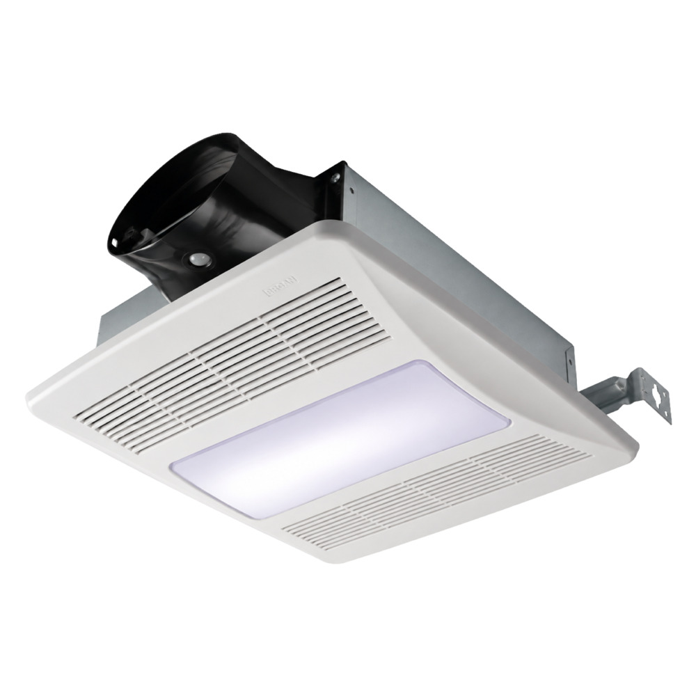 Broan-NuTone Lo-Profile DC Series Selectable CFM Ventilation Fan and light, <0.3, 0.7, 1.0 Sones, ENERGY STAR®