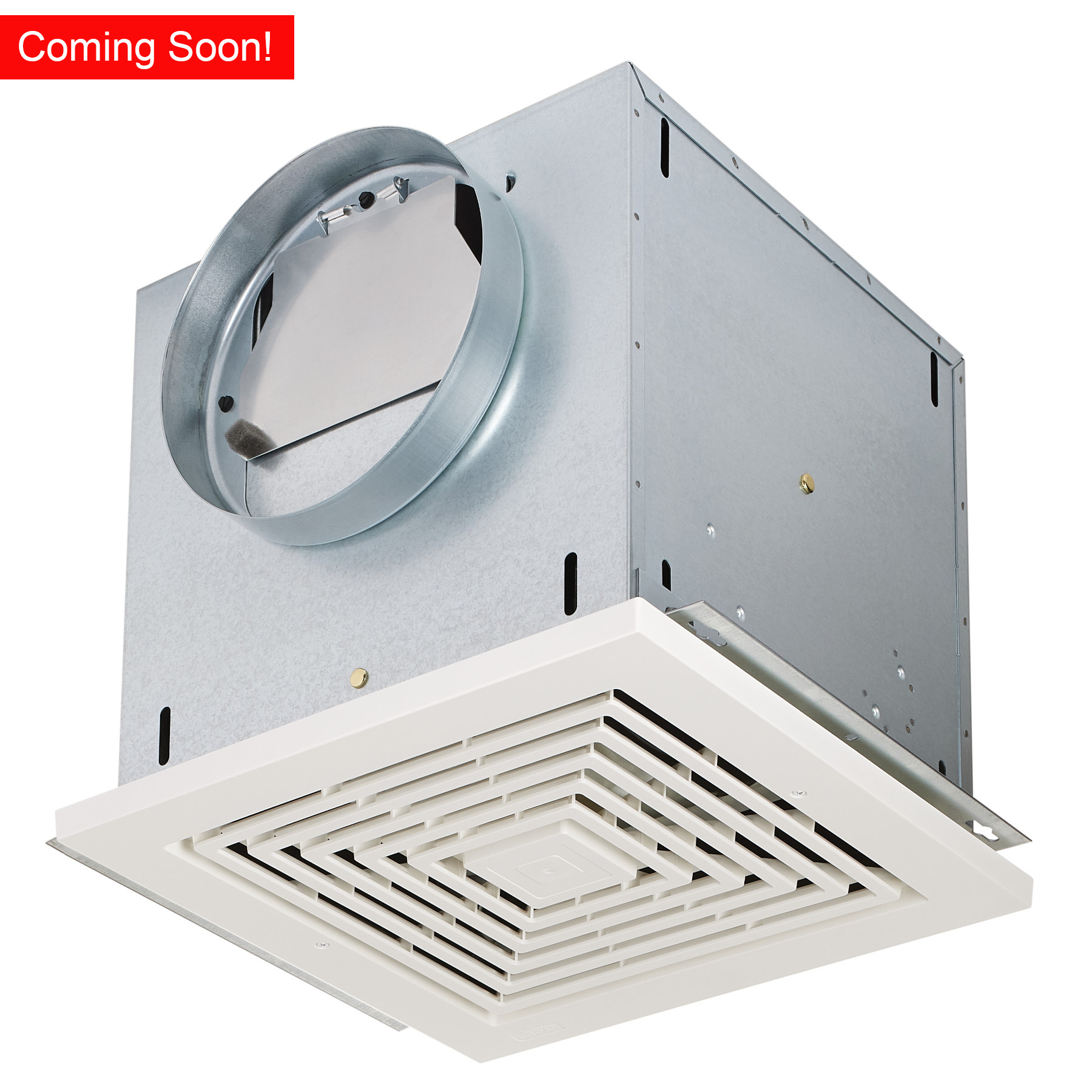 High-Capacity, Light Commercial 200 CFM Ceiling Mount Ventilation Fan, 1.0 Sones ENERGY STAR® certified