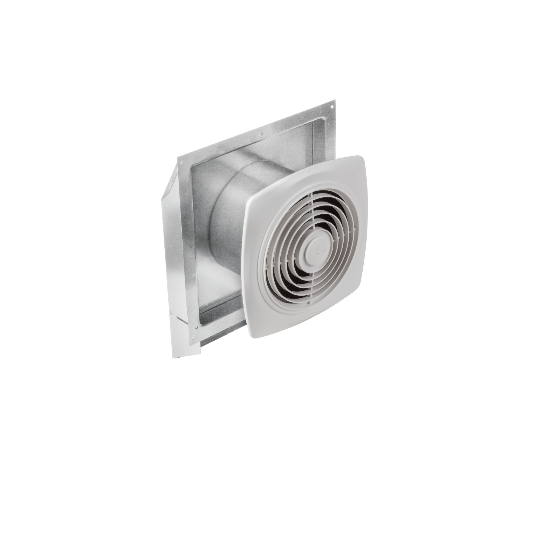 Through wall store exhaust fan