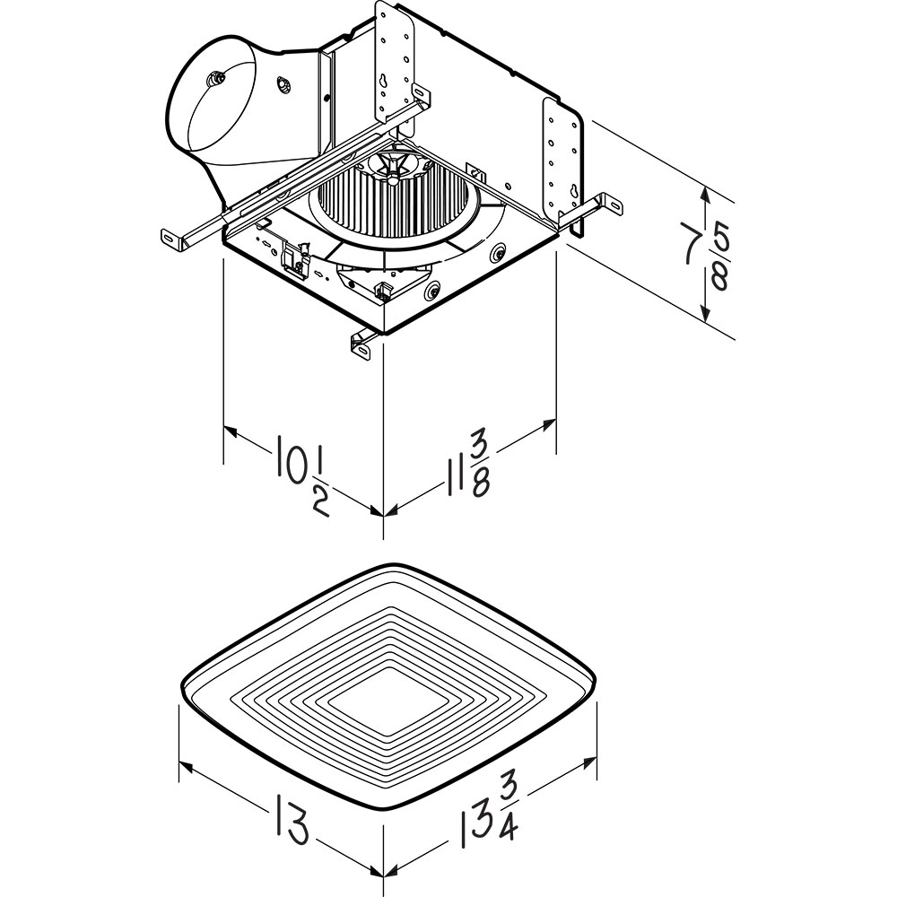 broan qtxe150 bathroom fan