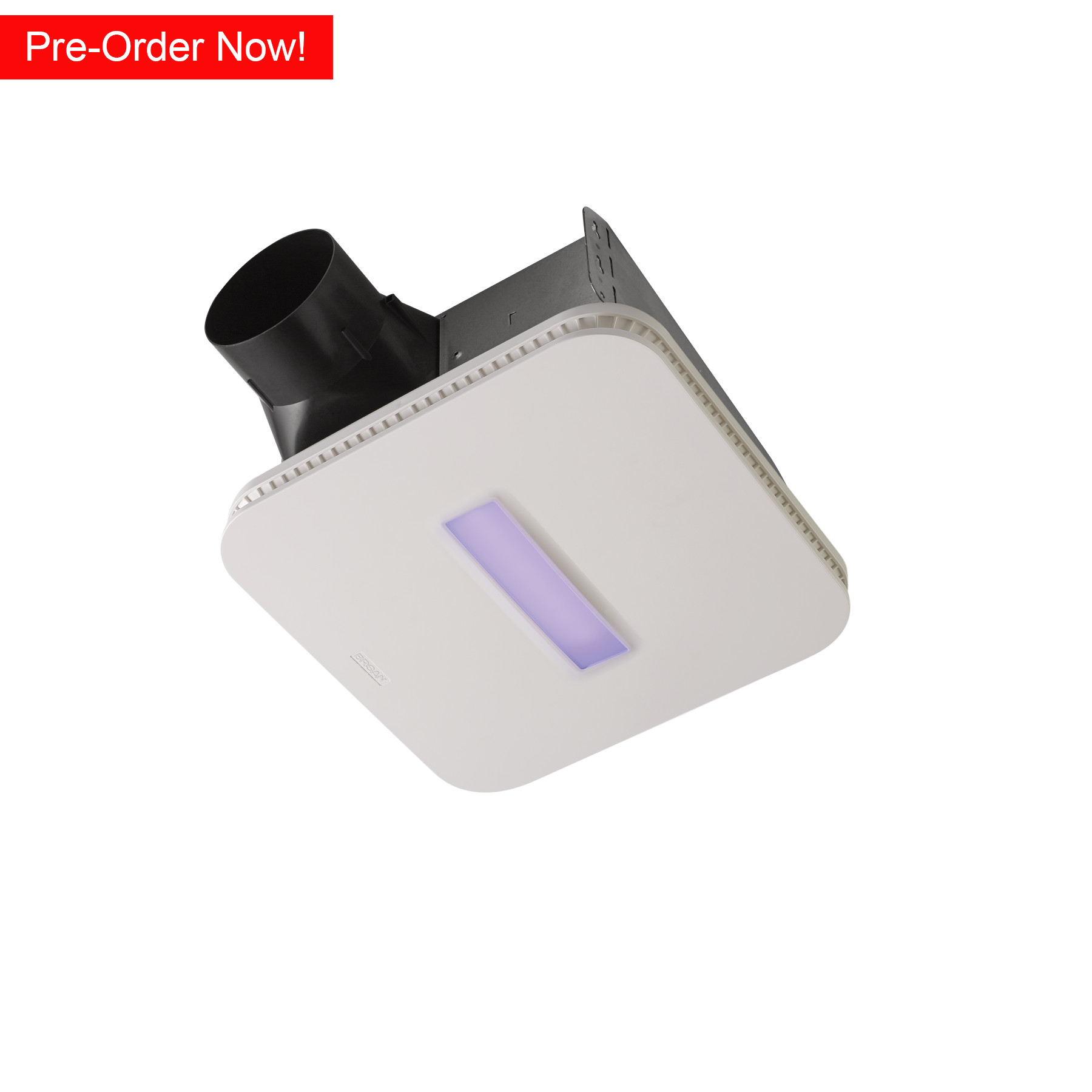 Broan® SurfaceShield™ Vital Vio® Powered Exhaust Fan w/ LED Light & Antibacterial Light, 110 CFM
