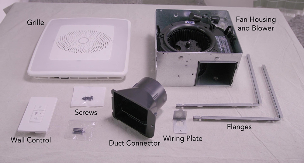 Installation Video Broan Sensonic Voice Controlled Bathroom Exhaust Fan