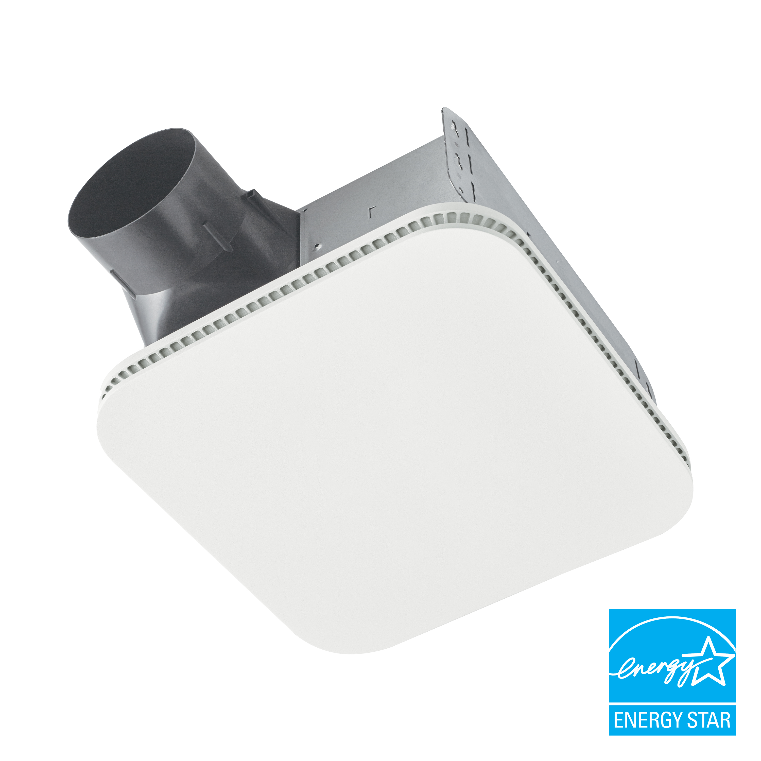 Roomside Series 80 CFM Ceiling Bathroom Exhaust Fan with CleanCover, ENERGY STAR Roomside Series 80 CFM Ceiling Bathroom Exhaust Fan with CleanCover, ENERGY STAR