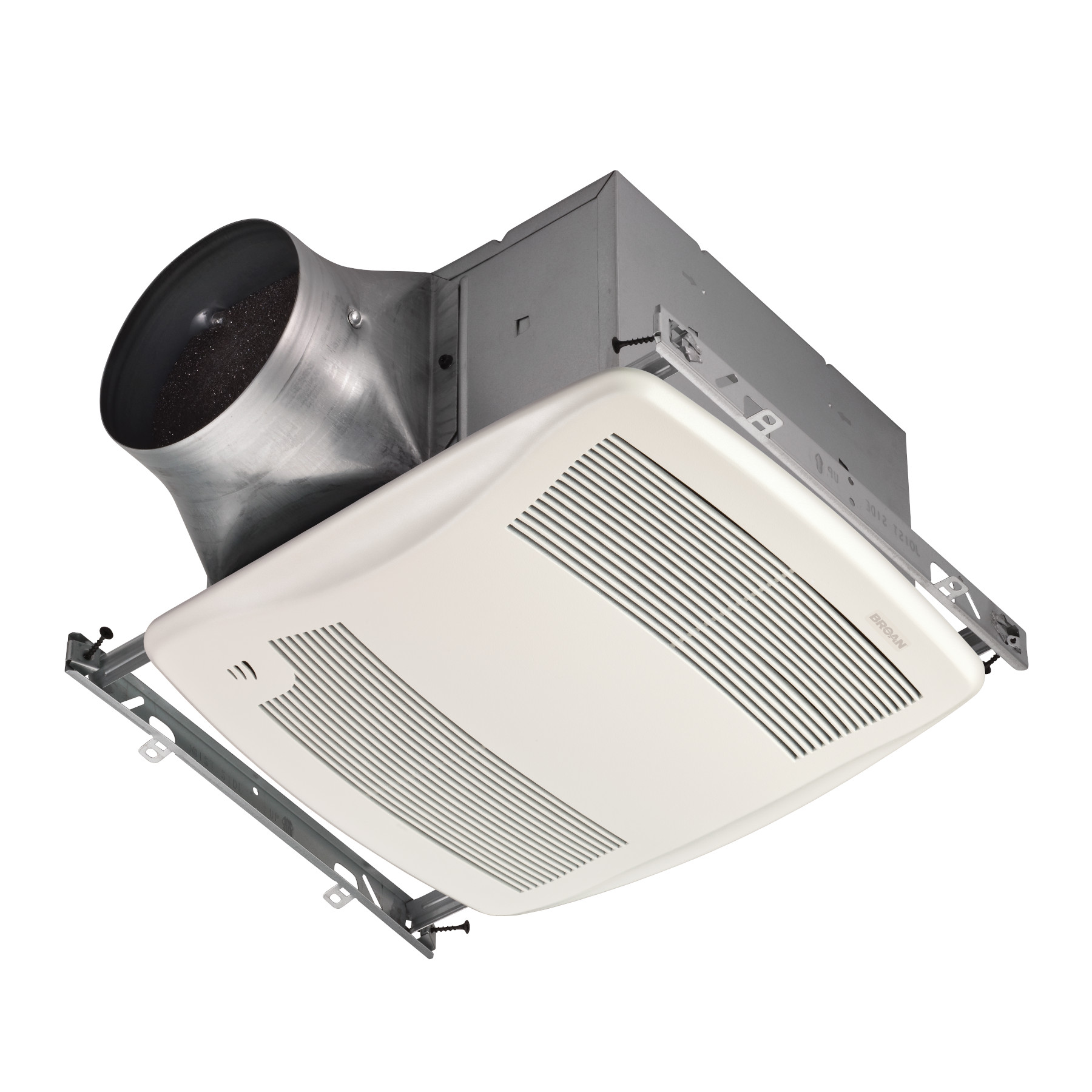 bathroom exhaust fan with heater and humidity sensor