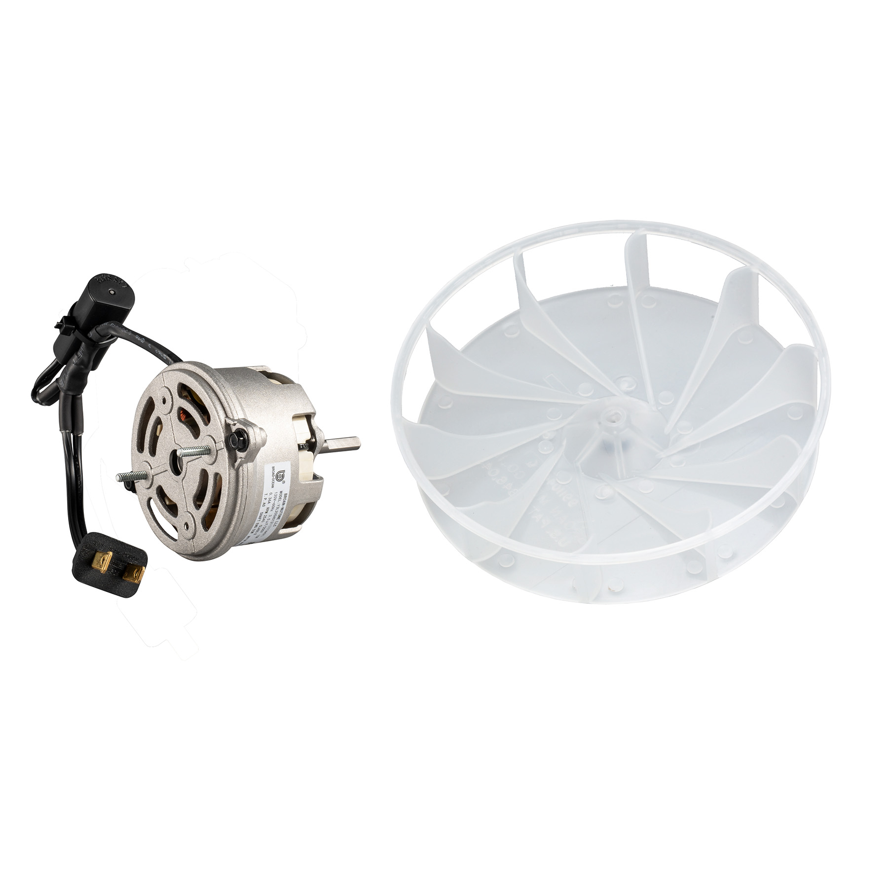 Broan-NuTone® Genuine Replacement Motor/Wheel for 70 CFM Bathroom Fans, Fits Select Models