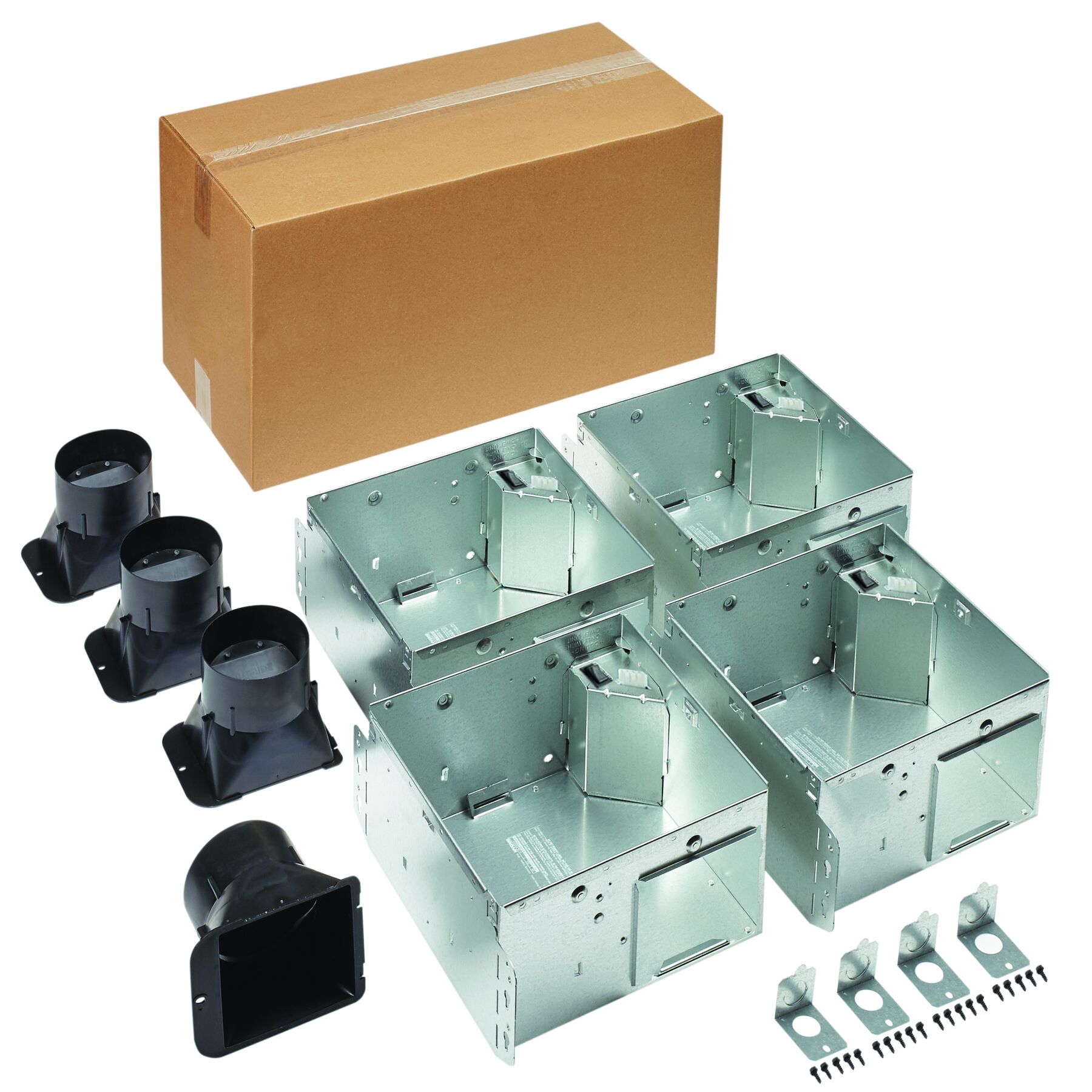 FlexAir Bath Exhaust Fan, 80-110 Selectable CFM Housing Pack