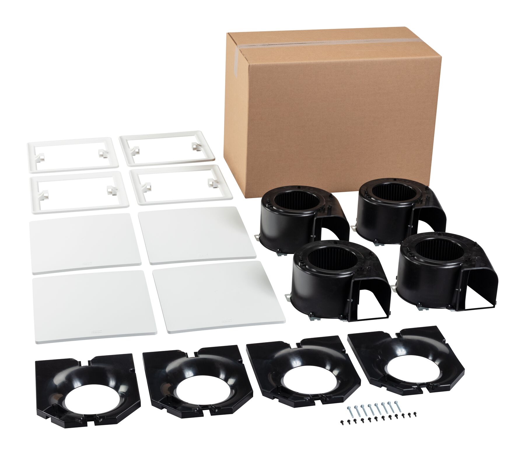 EVOLVE Premium Exhaust Fan w/ Continuous Run, 110-130-150 Selectable CFM, Finish Pack
