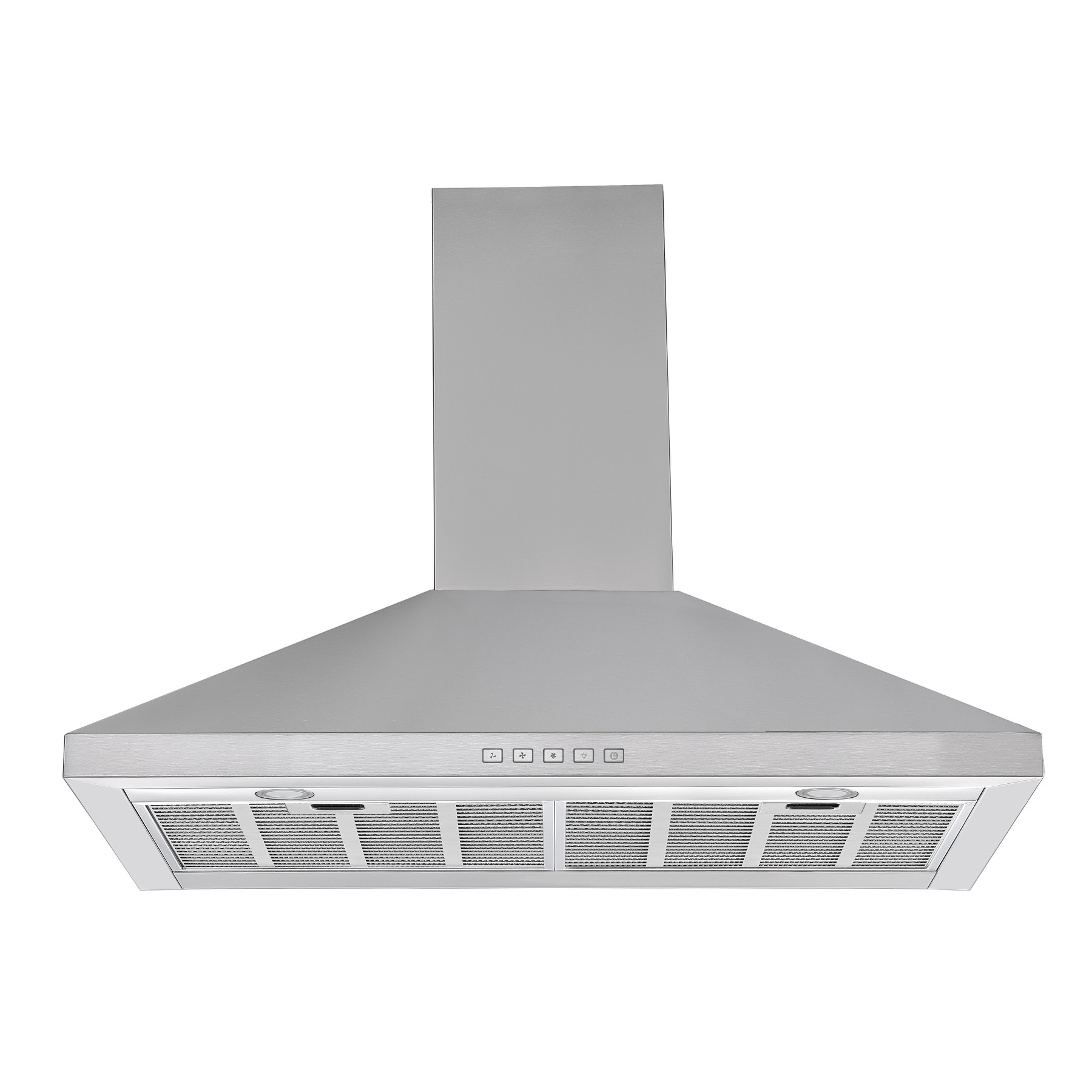 Broan-Nutone 30-inch, 520 MAX CFM, Convertible Pyramid Wall-Mount Chimney Range Hood