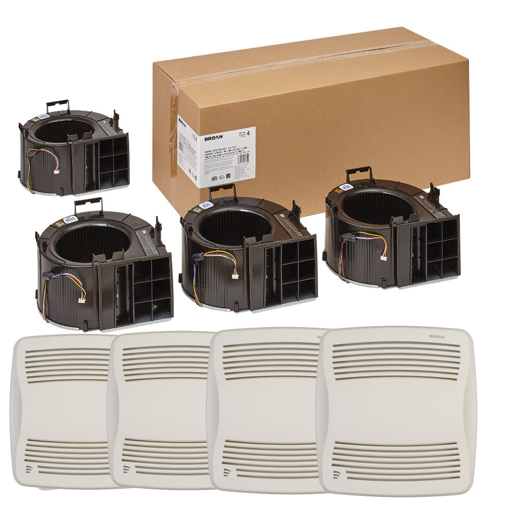 Broan® Humidity Sensing Finish Pack, 110-130-150 Selectable CFM, ENERGY STAR®