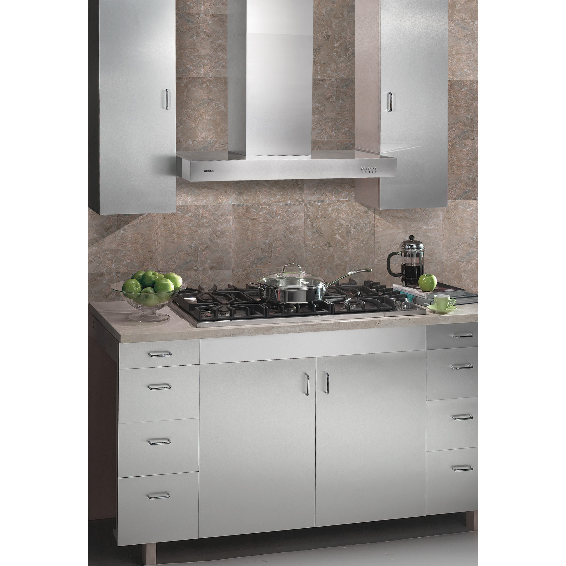 Broan chimney deals style range hood