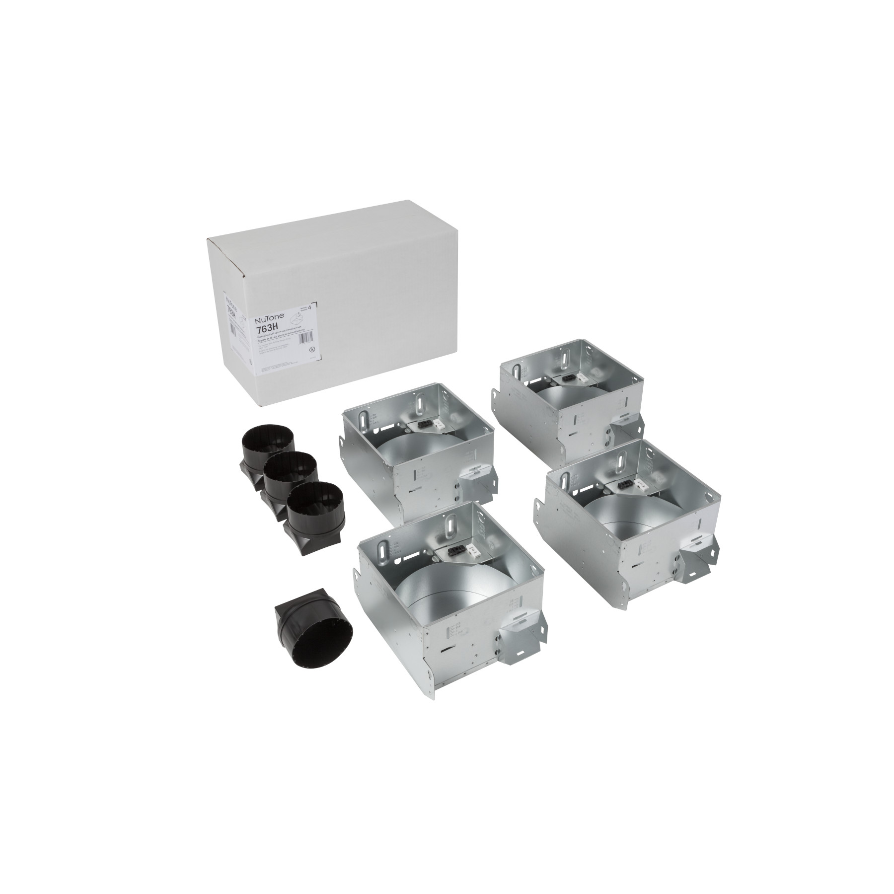 **DISCONTINUED** NuTone® 50 CFM Ventilation Fan/Light Housing Pack, 2.5 Sones