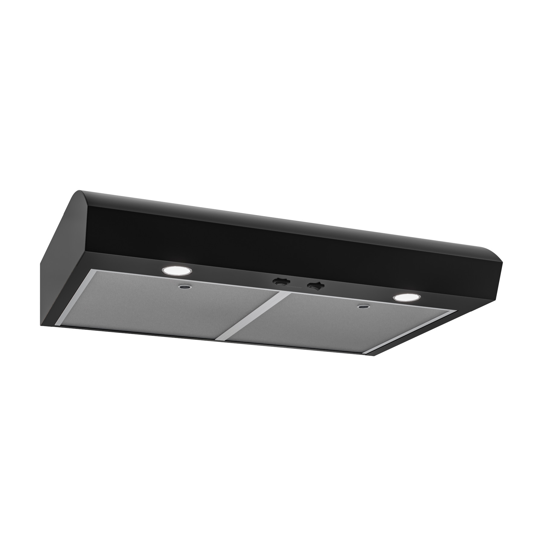 Broan-NuTone 30-Inch Under Cabinet Range Hood, ENERGY STAR, 350 Max Blower CFM, Black