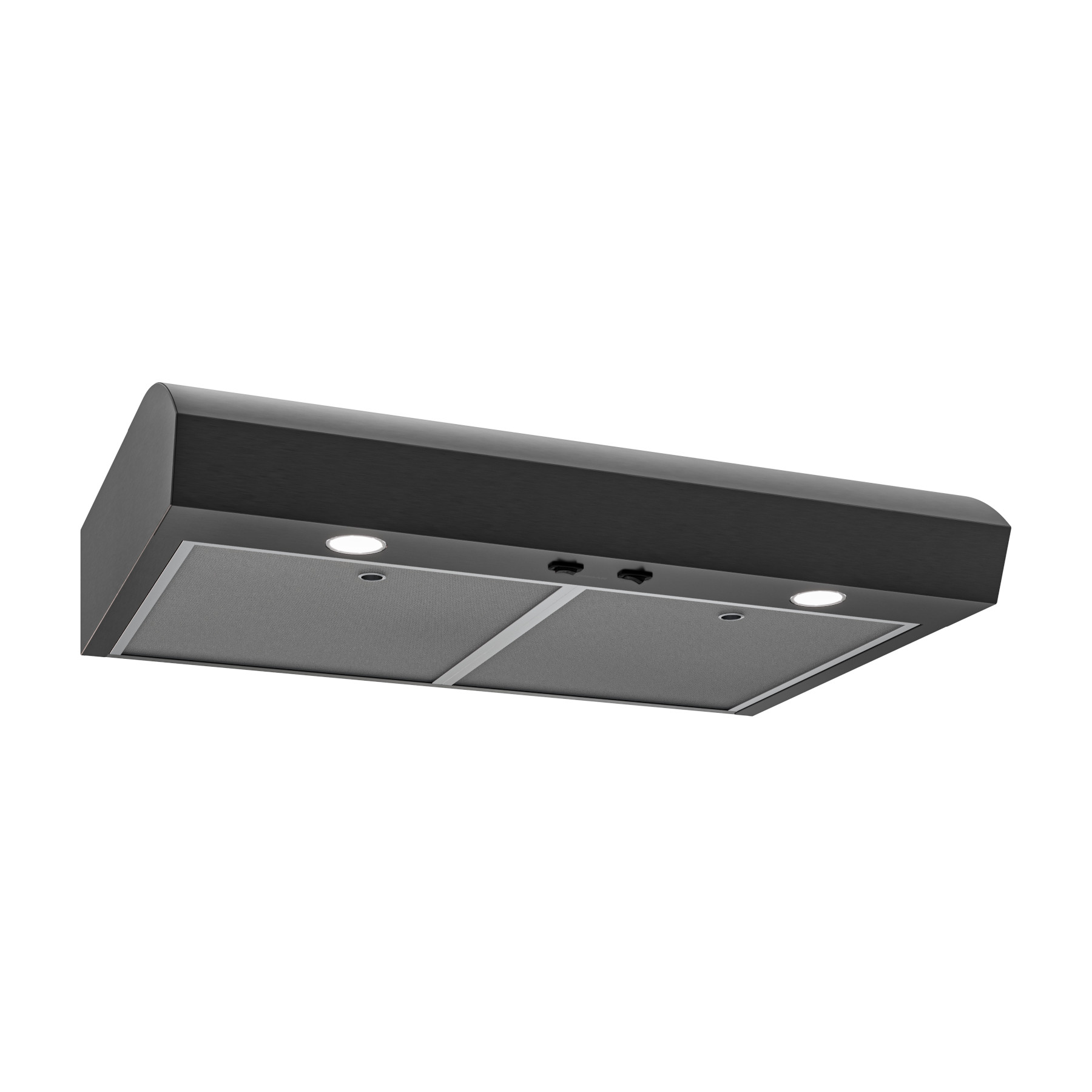 Broan-NuTone 30-Inch Under Cabinet Range Hood, ENERGY STAR, 350 Max Blower CFM, Black Stainless Steel