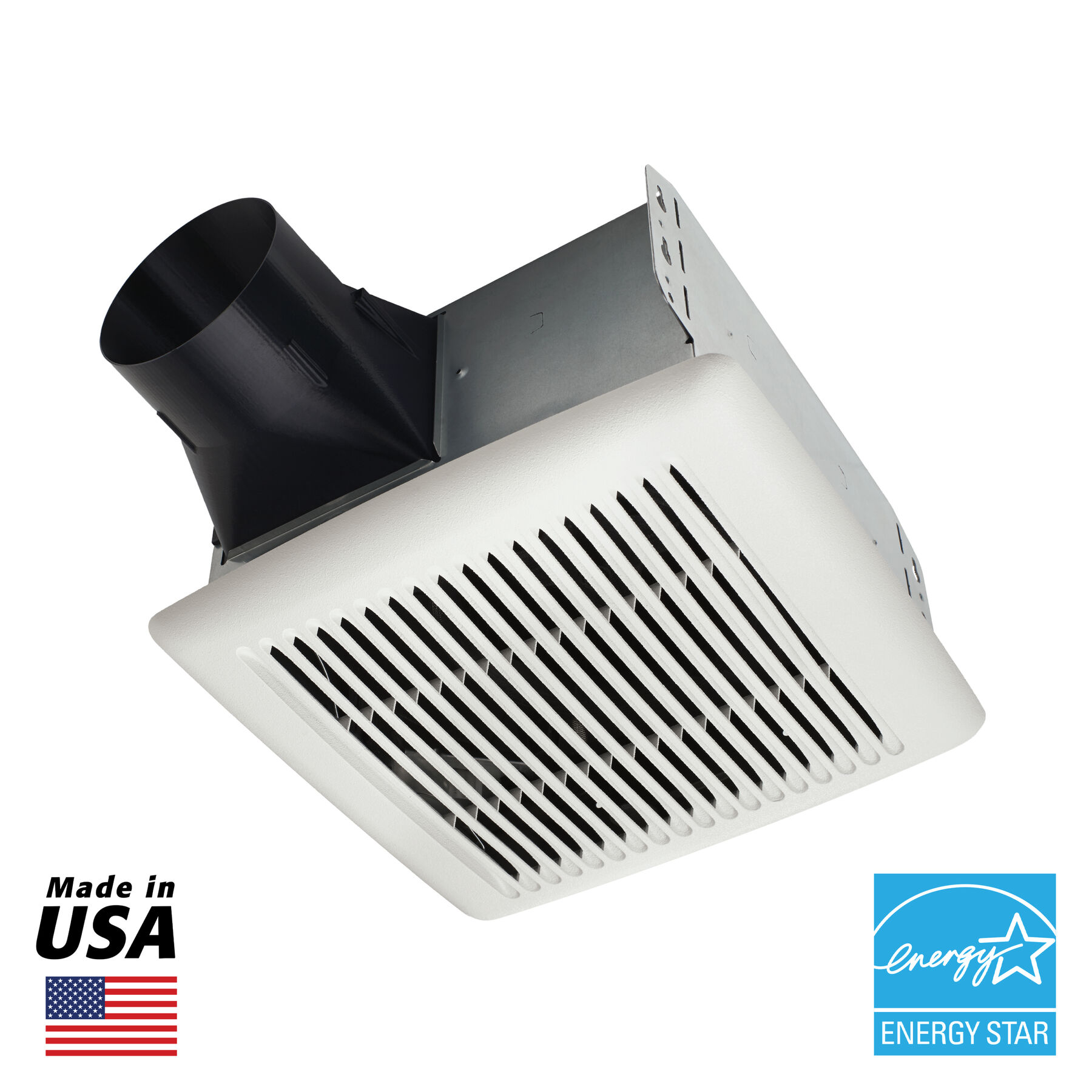 AE80S | Broan Flex™ Series 80 CFM 0.7 Sones Humidity Sensing