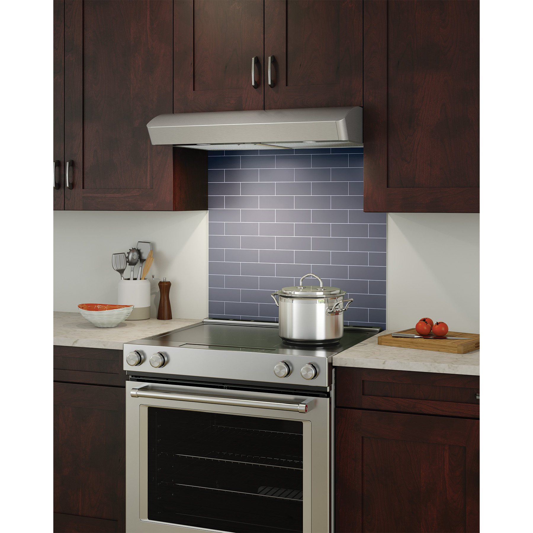 CLSC230SS Broan Broan® Antero 30-Inch Under-Cabinet Range Hood, 375 MAX  Blower CFM, Stainless Steel STAINLESS STEEL - Metro Appliances & More