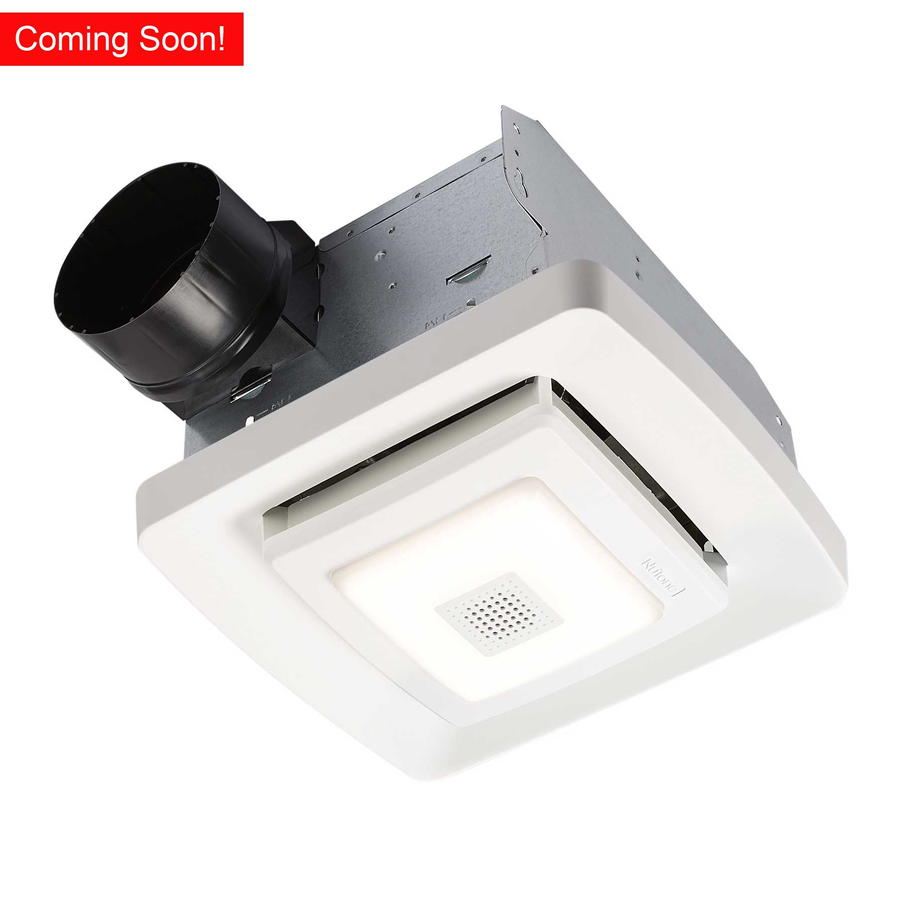NuTone® Economy Series 80 CFM Bluetooth Ventilation Fan with LED Light, 2.5 Sones
