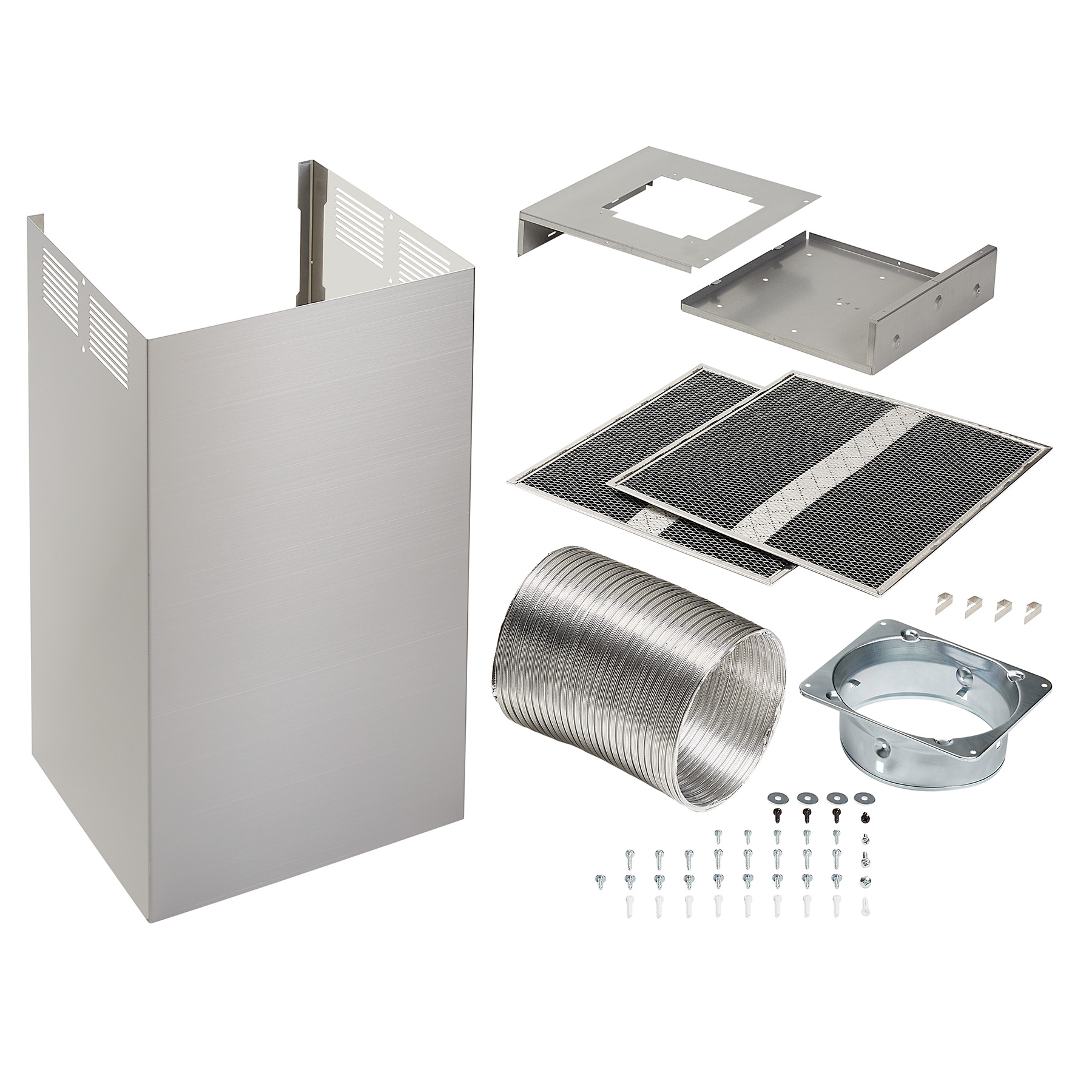 Broan Non-Duct Kit for Broan Elite EW54 Series Chimney Range Hoods, in Black Stainless Steel