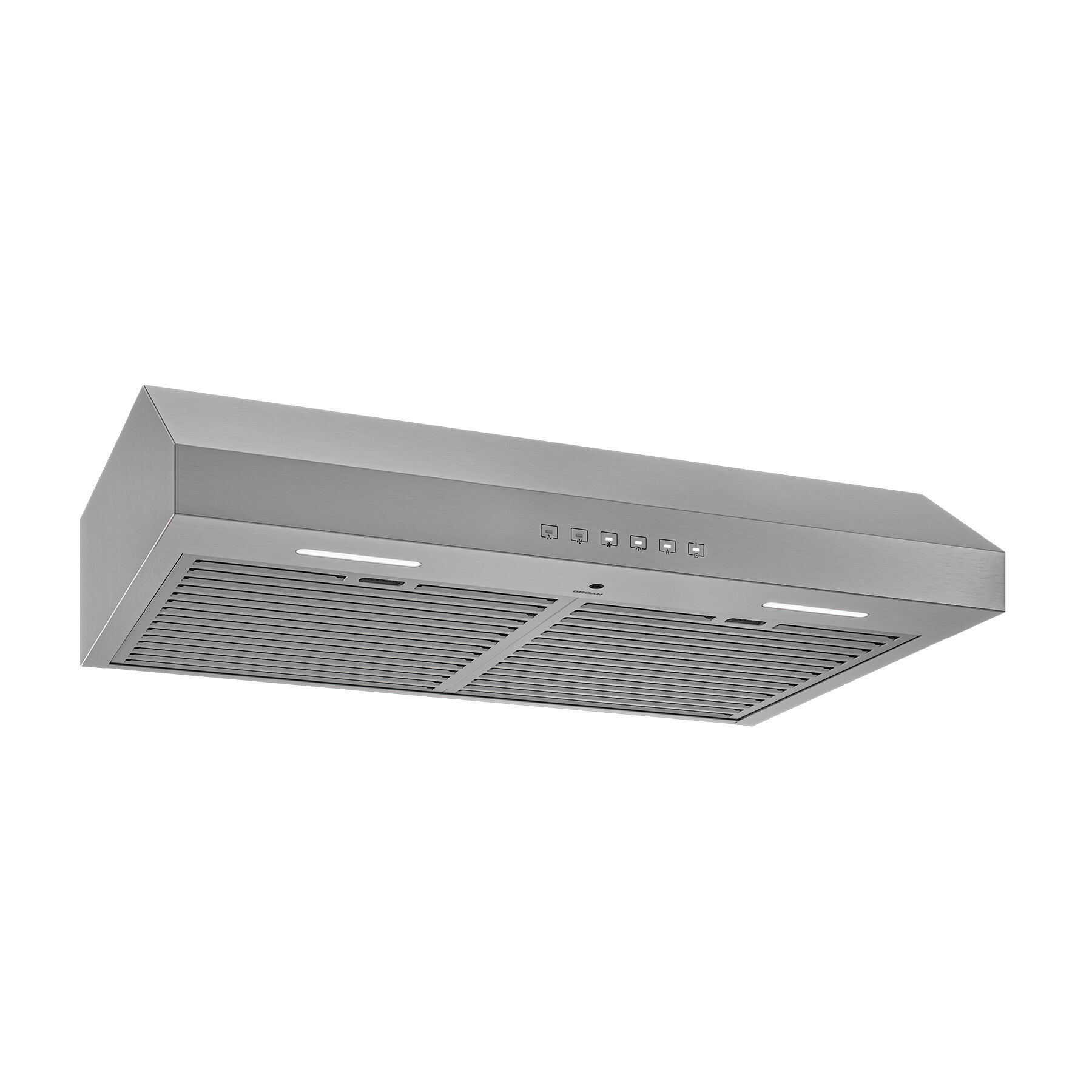 Glacier 36-Inch 490 MAX Blower CFM 1.0 Sones Stainless Range Hood