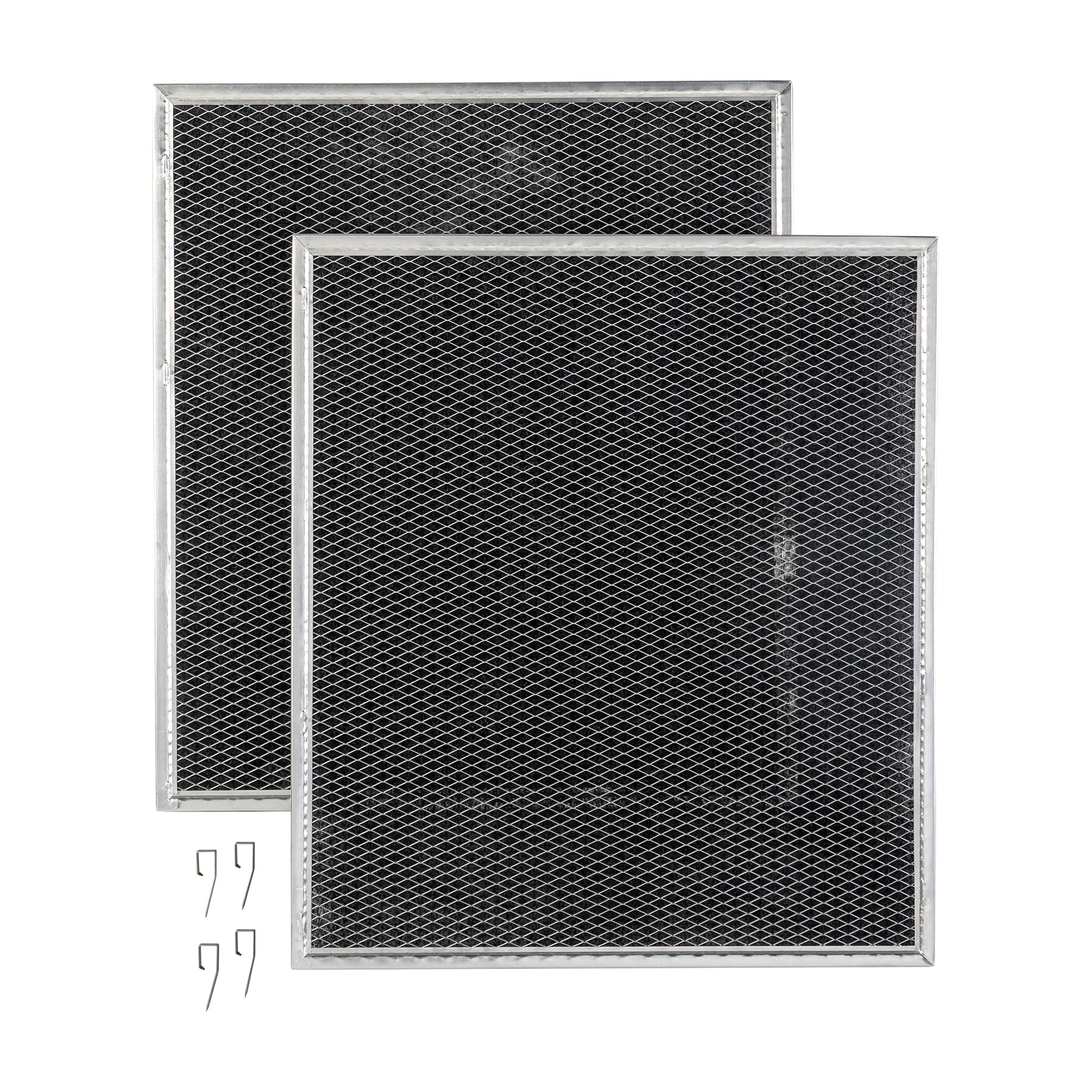 Broan-NuTone® Genuine Replacement Charcoal Filter for Range Hoods, 12-7/8" x 14-5/8", Fits Select Models, (2-Pack)