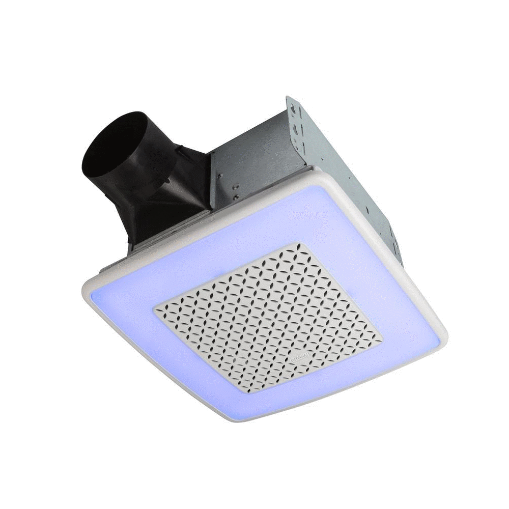 Broan Chromacomfort Multi Color Led Ventilation Fan