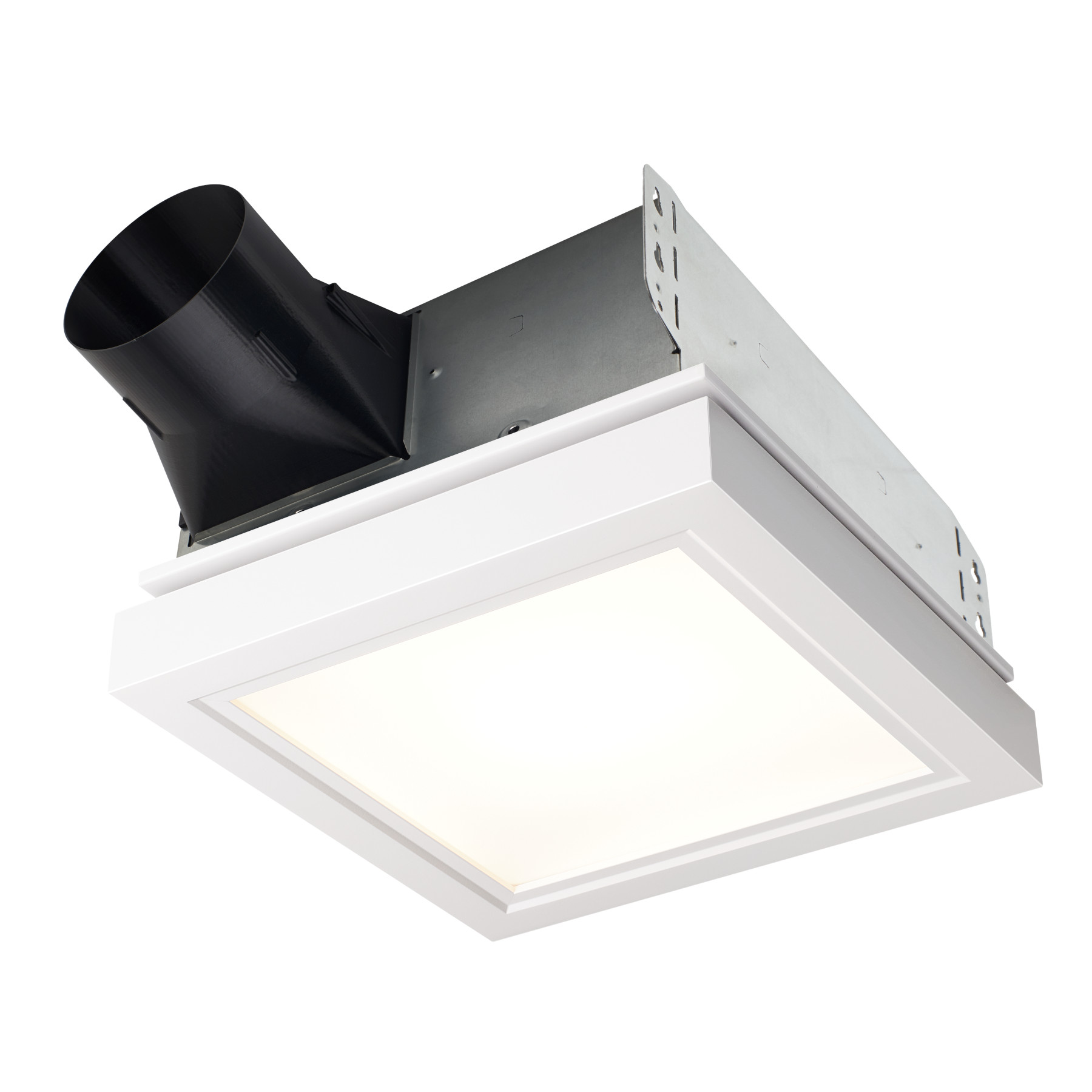 Broan NuTone® 110 CFM 1.5 Sones Decorative Ventilation Fan Light with White Trim Energy Star®