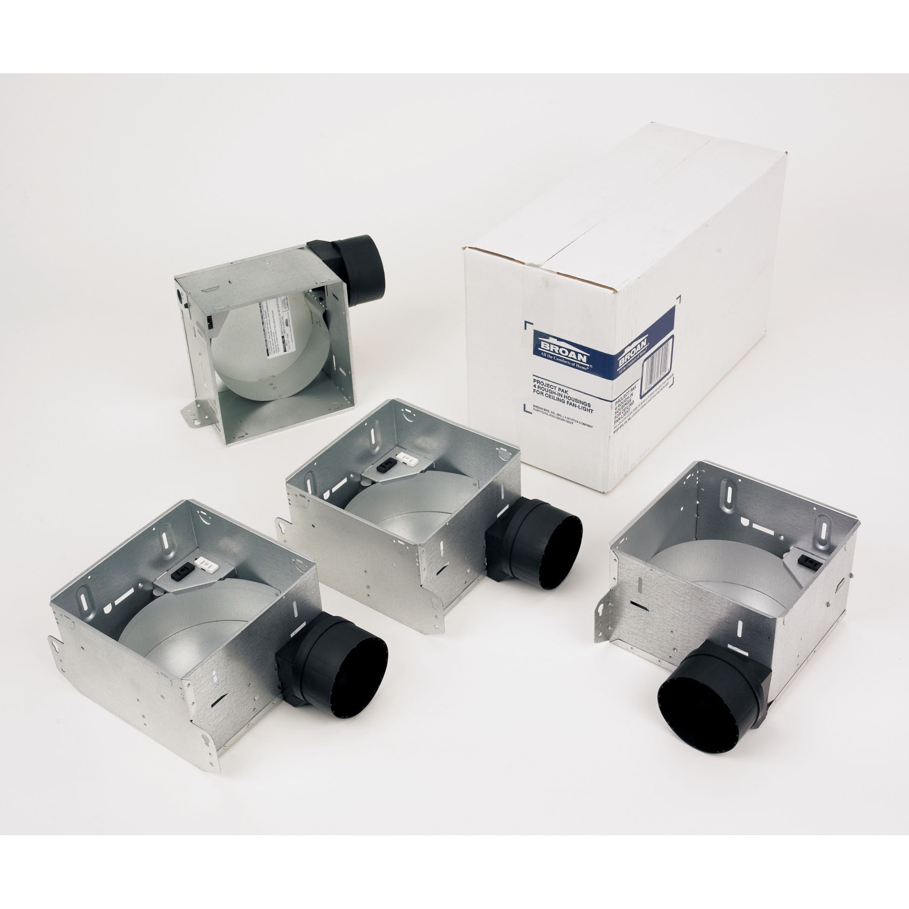 **DISCONTINUED** Broan® Ventilation Fan/Light Housing Pack, 0.3 sones **DISCONTINUED**