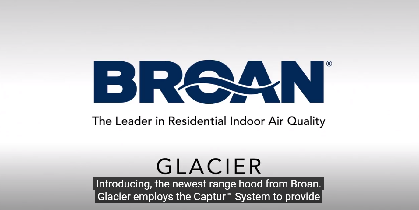 Buy Broan Glacier 30-Inch 300 Max Blower CFM 5 Sones Range Hood
