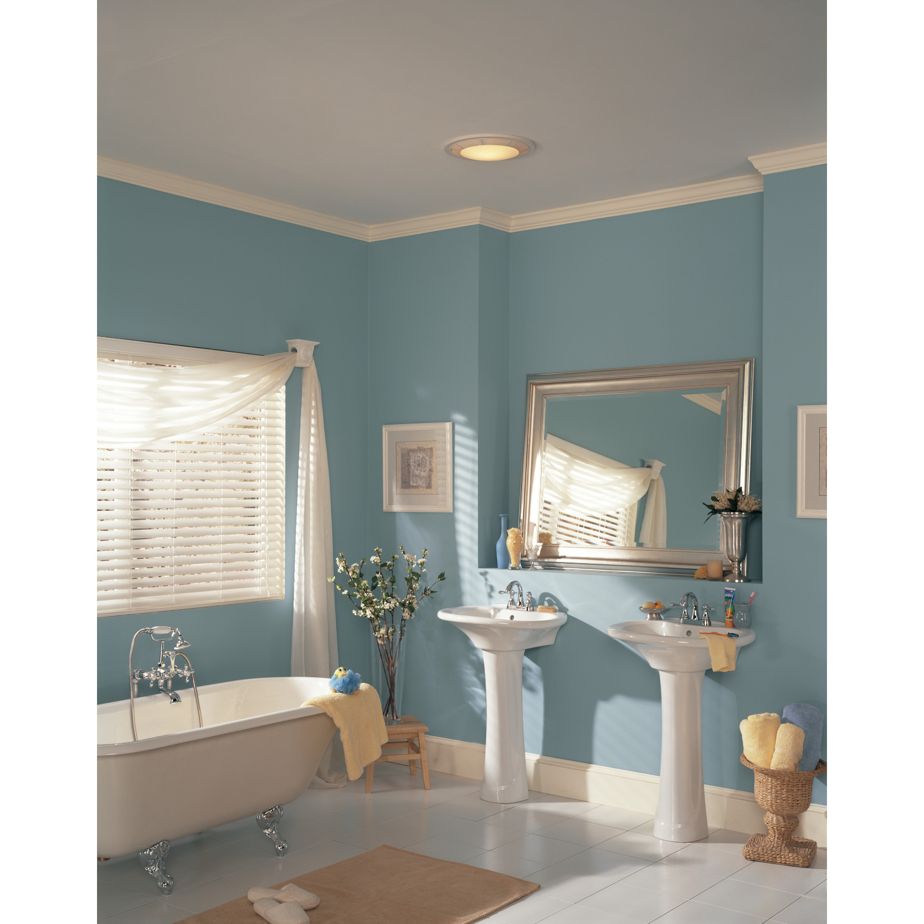 broan bathroom fan with night light