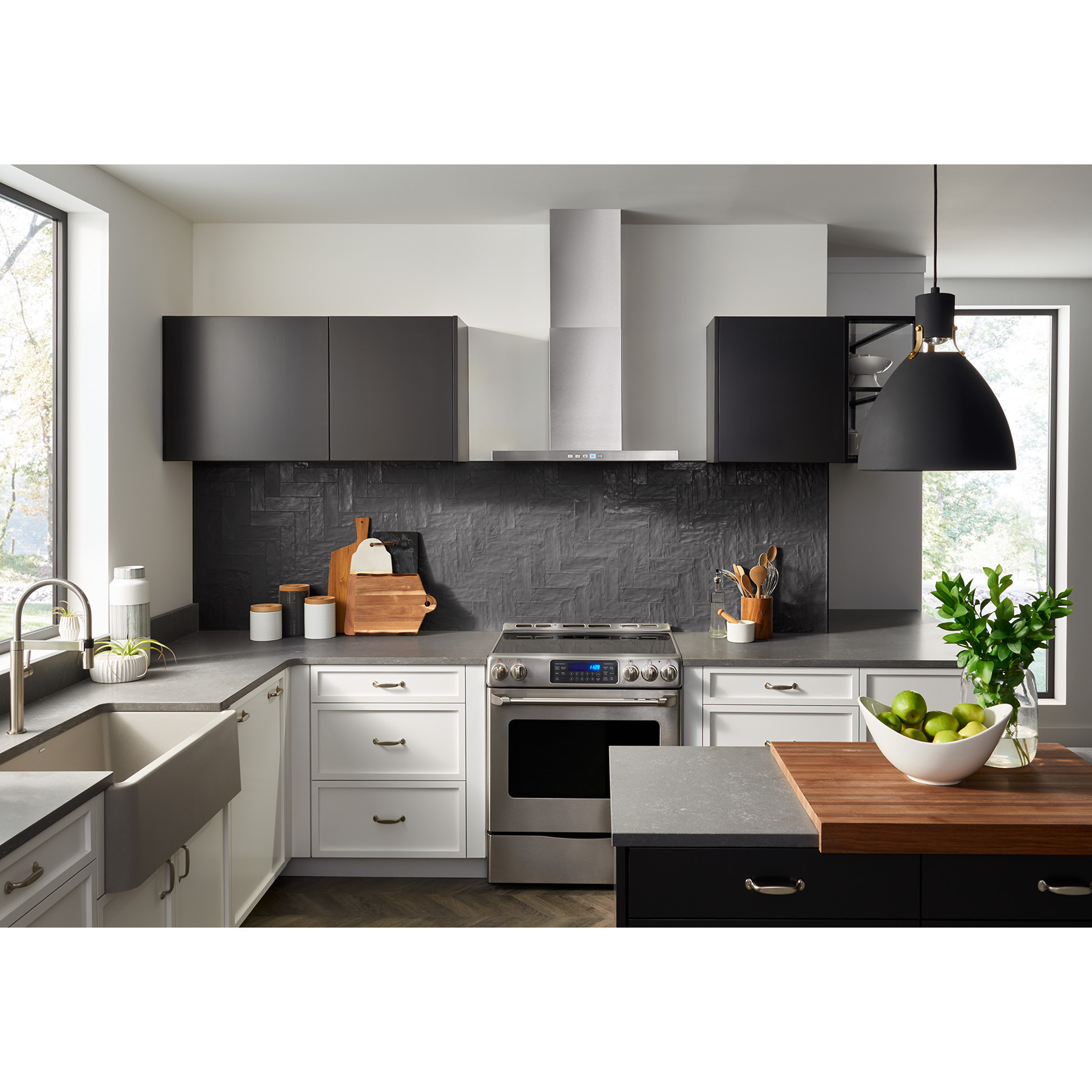 30 inch chimney style range deals hood