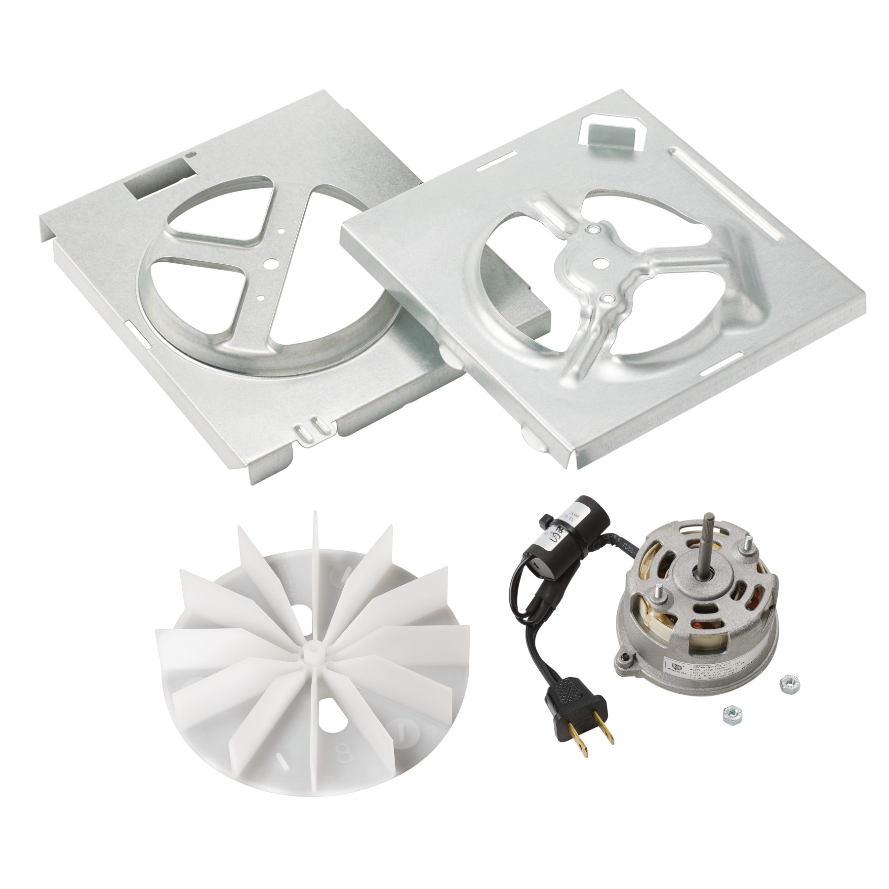 Broan-NuTone® Genuine Replacement Motor Kit for 70 CFM Bathroom Fans, Fits Select Models