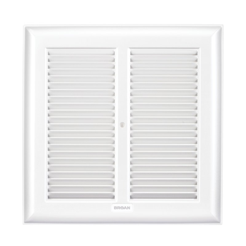 Broan® Metal Grille/Cover, Metal, Silver
