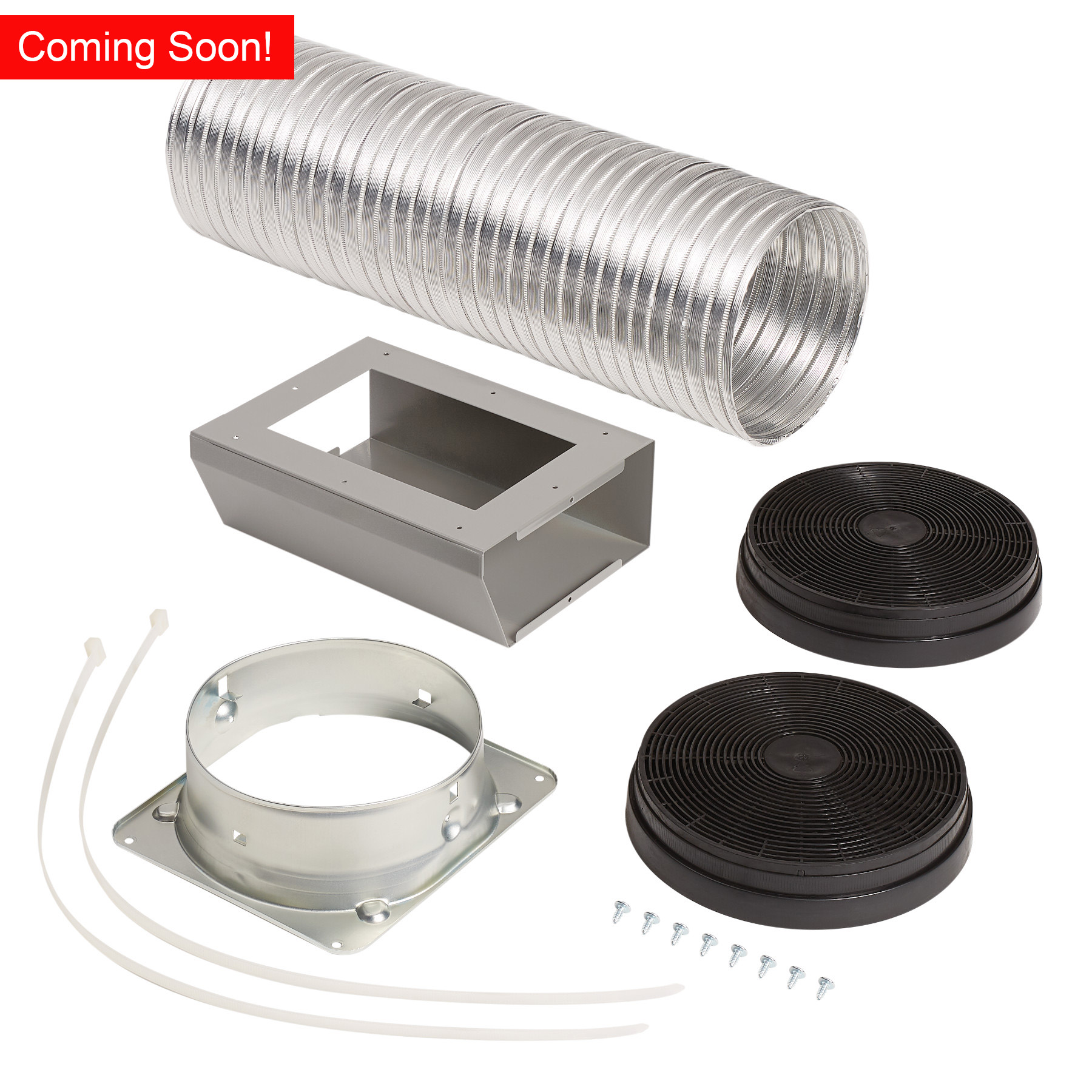 Optional ductless kit for Broan BWP series range hoods