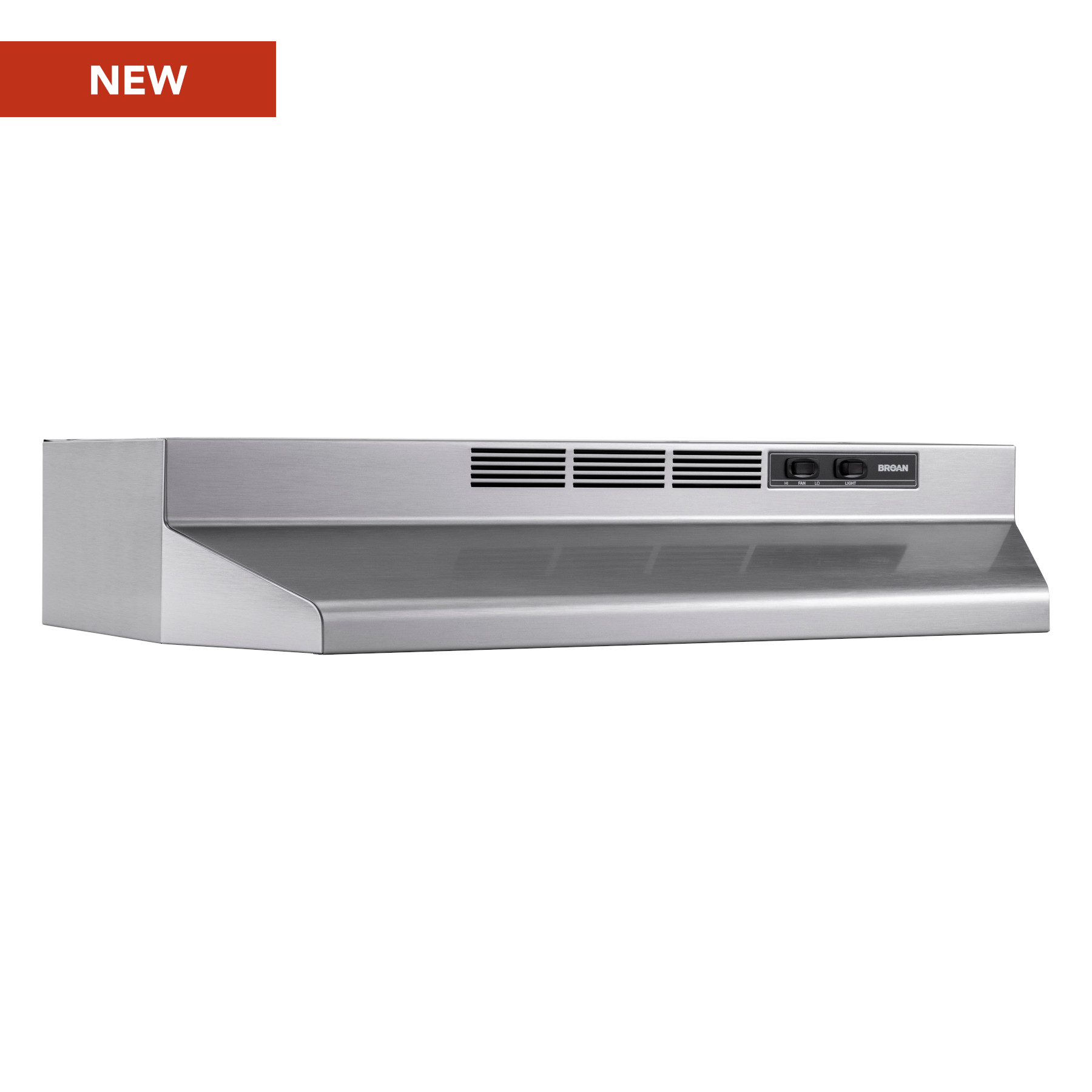 403002 by Broan - Broan® 30-Inch Ducted Under-Cabinet Range Hood, 210 MAX  Blower CFM, Bisque