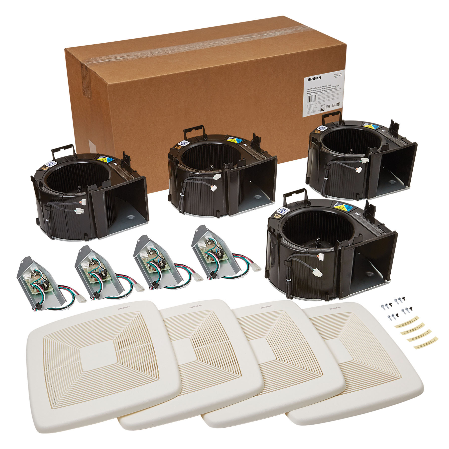 **DISCONTINUED** Broan® Exhaust Ventilation Fan Finish Pack, 80 CFM, ENERGY STAR® certified